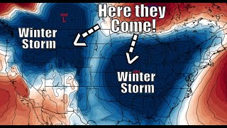 This Next Set Of Winter Storms Looks Serious ~ Heavy Snow Threat, Fierce Winds, And Severe Weather