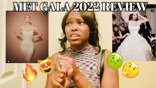 MET GALA 2022/ GILDED GLAM  REVIEW ✨😻🤢