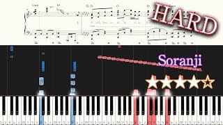 Soranji - Mrs. GREEN APPLE - Hard Piano Tutorial + Sheets [Piano Arrangement]