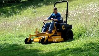 Wright 52 ZTO Rider Lawn Mower Running!