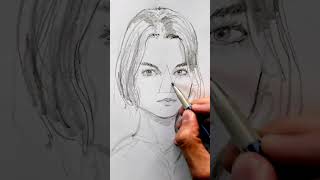 How to Draw a Nose the easiest way