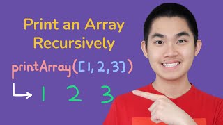 Program to Print a 1D or 2D Array Using Recursion