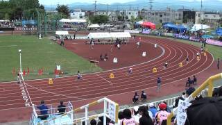 第66回東北高等学校陸上競技大会 男子4×100R決勝