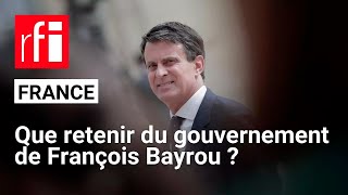 France : que retenir du gouvernement de François Bayrou ? • RFI