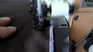 Vintage Brother Homelock TE4-B504 serger (2 Thread)