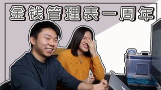 【金钱管理表一周年】一起来检视我们过去一年的花费！！｜开放后我们的花费果不其然的…??｜Crystal 阿特