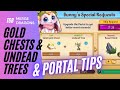 Merge Dragons Portal: Solid Gold Chest & Undead Trees ☆☆☆