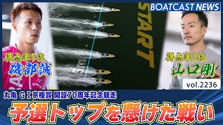 予選トップを懸けた直接対決！ 1位磯部誠 vs 2位山口剛│BOATCAST NEWS　2022年11月15日│