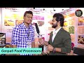 Ganpati Food Processors - sharing their views at Khadhya Khurak 2023 Exhibition