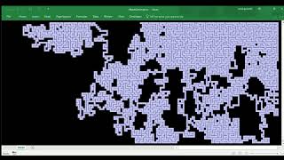 Maze Generator in Excel using VBA
