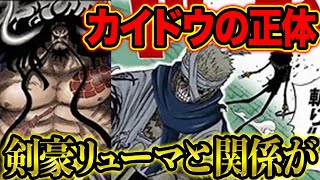 【ワンピース】カイドウの正体！リューマが斬った龍だった（アニメ超研究所）