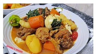 Nigerian Chicken Peppersoup. How i make my Chicken Peppersoup with Potatoes// So Yummy