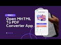 MHTML To PDF Converter - MHT/MHTML Viewer - MHTML Viewer