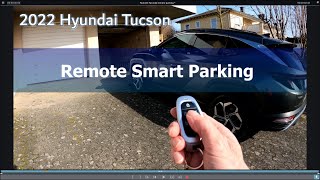 Hyundai Tucson remote smart parking assistant