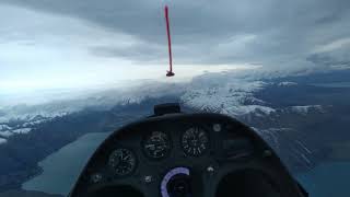 wave flight over lake ohau ruataniwha 10000ft 2024 11 04