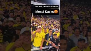 Messi Destroy Nashville Fans#shorts#messi