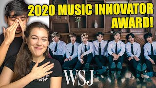 BTS WSJ 2020 Music Innovator Award - EMOTIONAL COUPLES REACTION!