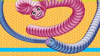 WormsCreeping.io biggest snake video. slither.io full funny video. best epic moments video tricks.