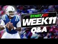 Week 11 Start/Sit Questions for Fantasy Football!