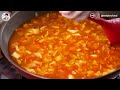 【蕃茄蔬菜湯】百搭義式湯品，酸甜又濃郁！｜tomato vegetable soup！ english recipe