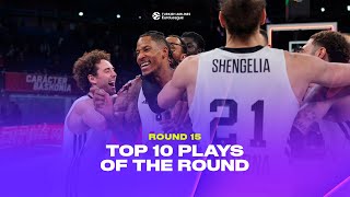 TOP 10 Plays | Don’t Blink | RS Round 15 | 2024-25 Turkish Airlines EuroLeague