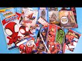 Spiderman Collection and Spidey and his Amazing Friends Toys | Unboxing