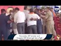 karnataka bjp’s ashwath narayan u0026 cong’s dk suresh clash on stage in front of cm oneindia news