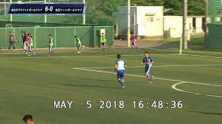 ダイジェスト版20180505第33回日本クラブユースサッカー選手権（U-15）大会・埼玉県予選 成立学園鷲宮グランド 成立ゼブラ VS 見沼FC