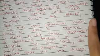 detail lecture of pre formulation studies | pharmaceutical technology lecture 4