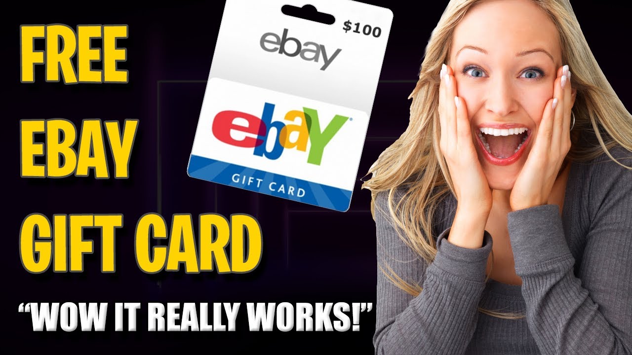 Free EBay Gift Card Coupon & Cards Code 🔥 Working Tutorial 💎 - YouTube