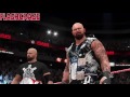 Gallows & Anderson Entrance w/ RAW Tag Team Championships