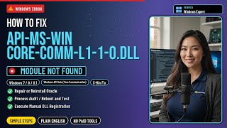 Fix Comm API DLL Error!