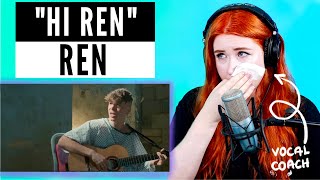 i'm not crying... not again surely... | Ren "Hi Ren" Vocal Reaction/Analysis