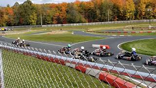 Prefinal start, Junior Rok.  Goodwood Kartways, October 4, 2020