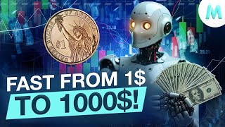 FAST BOOST FROM $1 TO $1000 - Binary Options Trading Strategy! Pocket Option AI Bot! Trading Bot