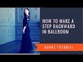 How to make a step backward in  Ballroom