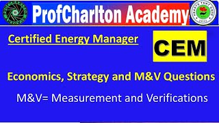 CEM MV Measurement and Verification NPV