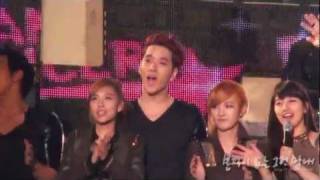 [FANCAM] 110528 Dream Concert - Ending (Chansung focused)