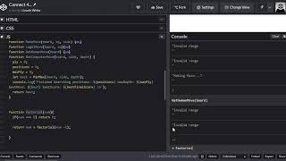 Javascript ReactJs Connect4 - #10 Recursive functions
