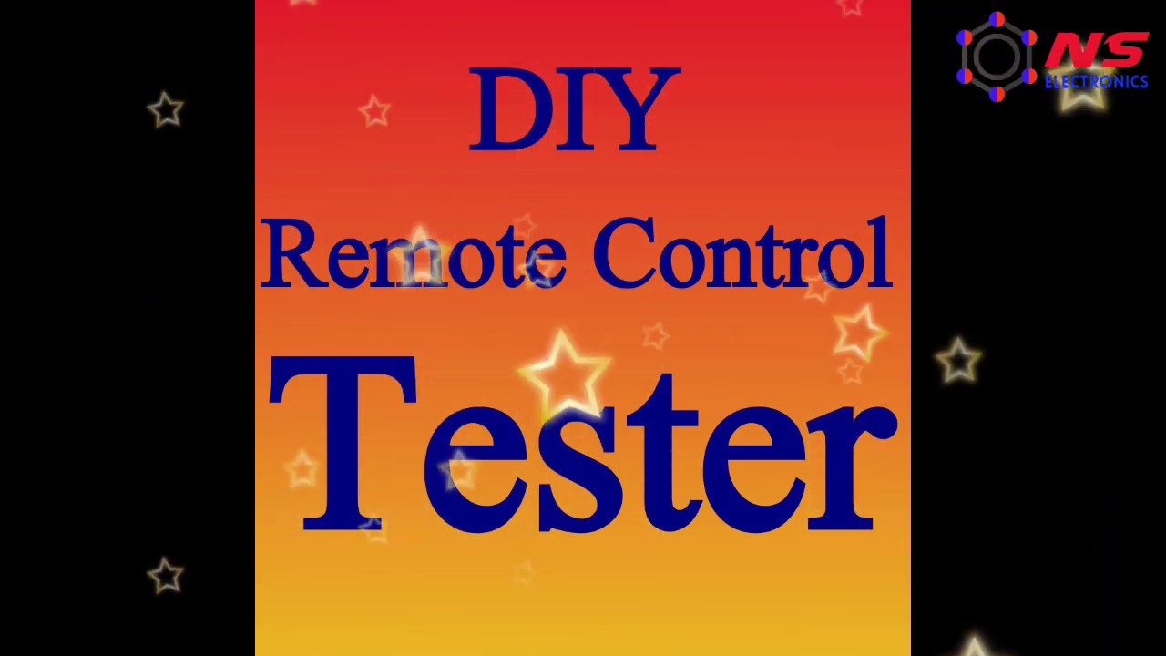 Diy Remote Control Tester Youtube
