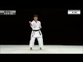 karate kihon kata 1 gekisai dai ichi of goju 空手道形教範 剛柔流（基本形一） ゲキサイ第一