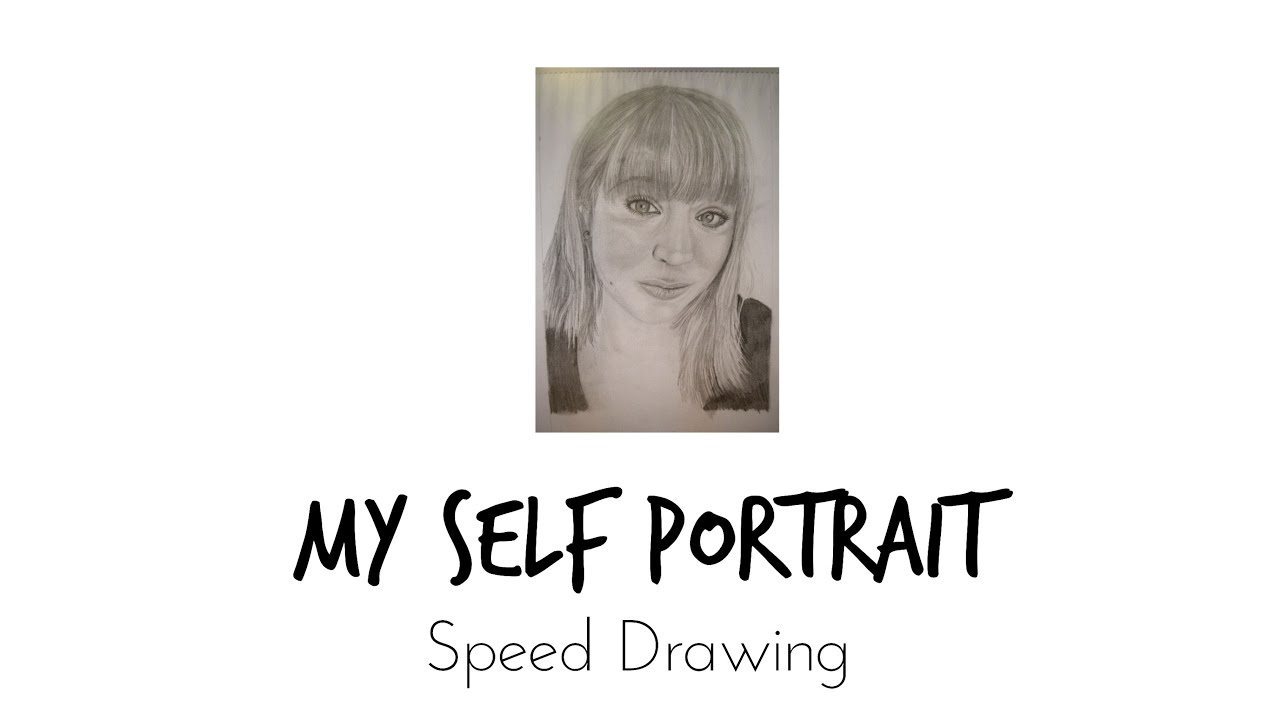 Self Portrait Speed Drawing Youtube