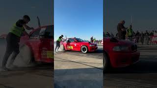 Bmw M3 E46 Turbo Burnout #shorts