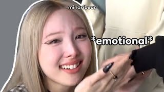 mina made nayeon cry during her mv filming