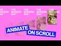 The modern way to add animation on scroll with Javascript and CSS