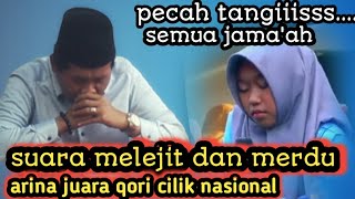 arina qori cilik juara 1 nasional suara merdu bikin nangis jama'ah - kh anwar zahid