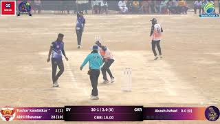 Sunrises Vadangali VS Gulvanch Knight Riders || STPL 2024 || SEASON 7 || SINNAR || DAY 9