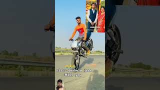 Nishu bhai ke bike stunt, 😱 miss you Nishu bhai 😭💔😭