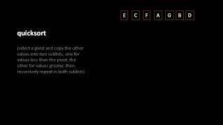 Searching and Sorting Algorithms (part 3 of 4)