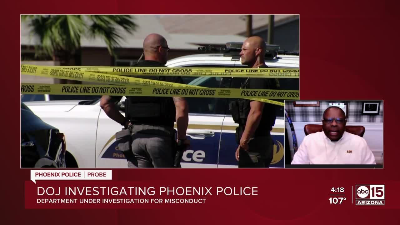 Police Veteran Reacts To Announcement Of DOJ Investigation Into Phoenix ...